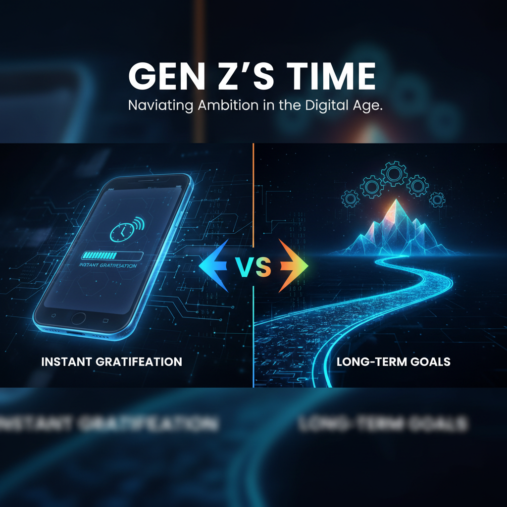Gen Z's Time: Instant Gratification vs. Long-Term Goals