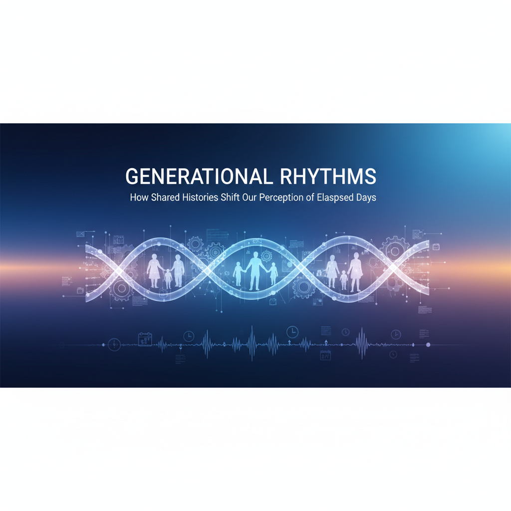 Generational Rhythms: How Shared Histories Shift Our Perception of Elapsed Days