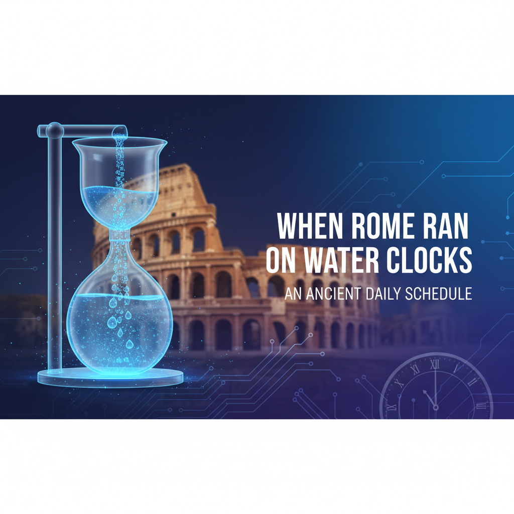 When Rome Ran on Water Clocks: An Ancient Daily Schedule