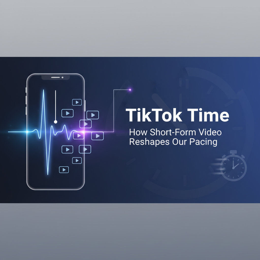 TikTok Time: How Short-Form Video Reshapes Our Pacing