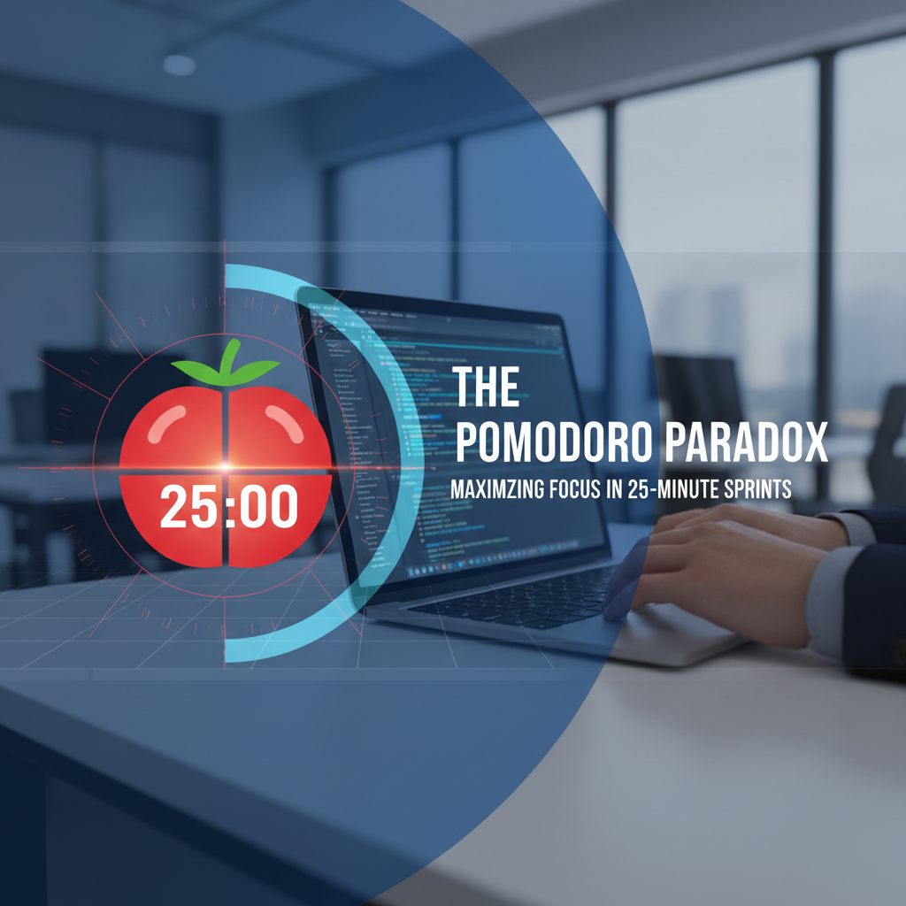 The Pomodoro Paradox: Maximizing Focus in 25-Minute Sprints