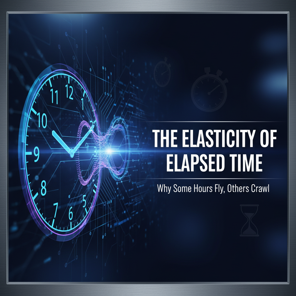 The Elasticity of Elapsed Time: Why Some Hours Fly, Others Crawl