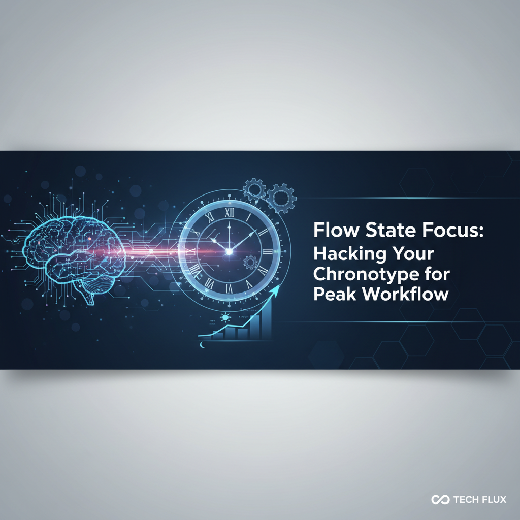 Flow State Focus: Hacking Your Chronotype for Peak Workflow