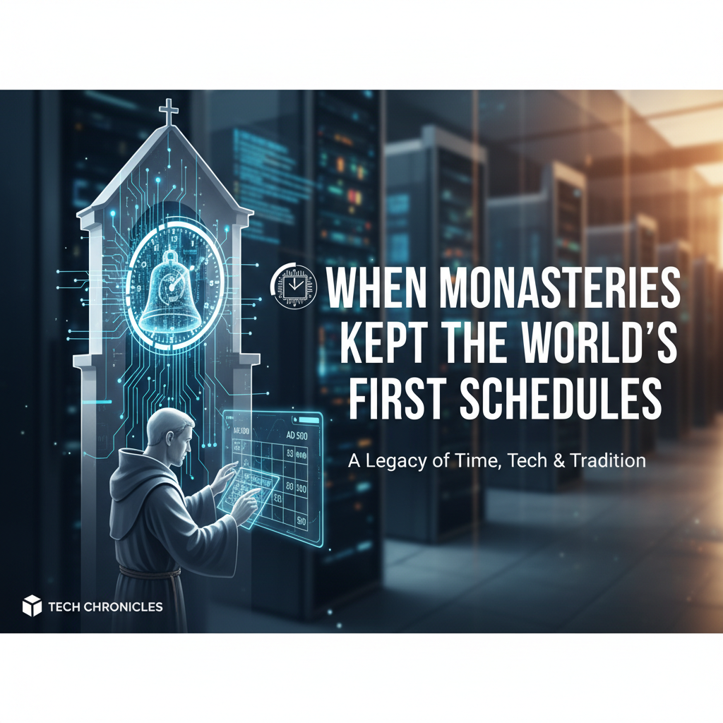 When Monasteries Kept the World's First Schedules