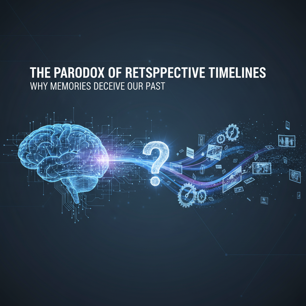 The Paradox of Retrospective Timelines: Why Memories Deceive Our Past