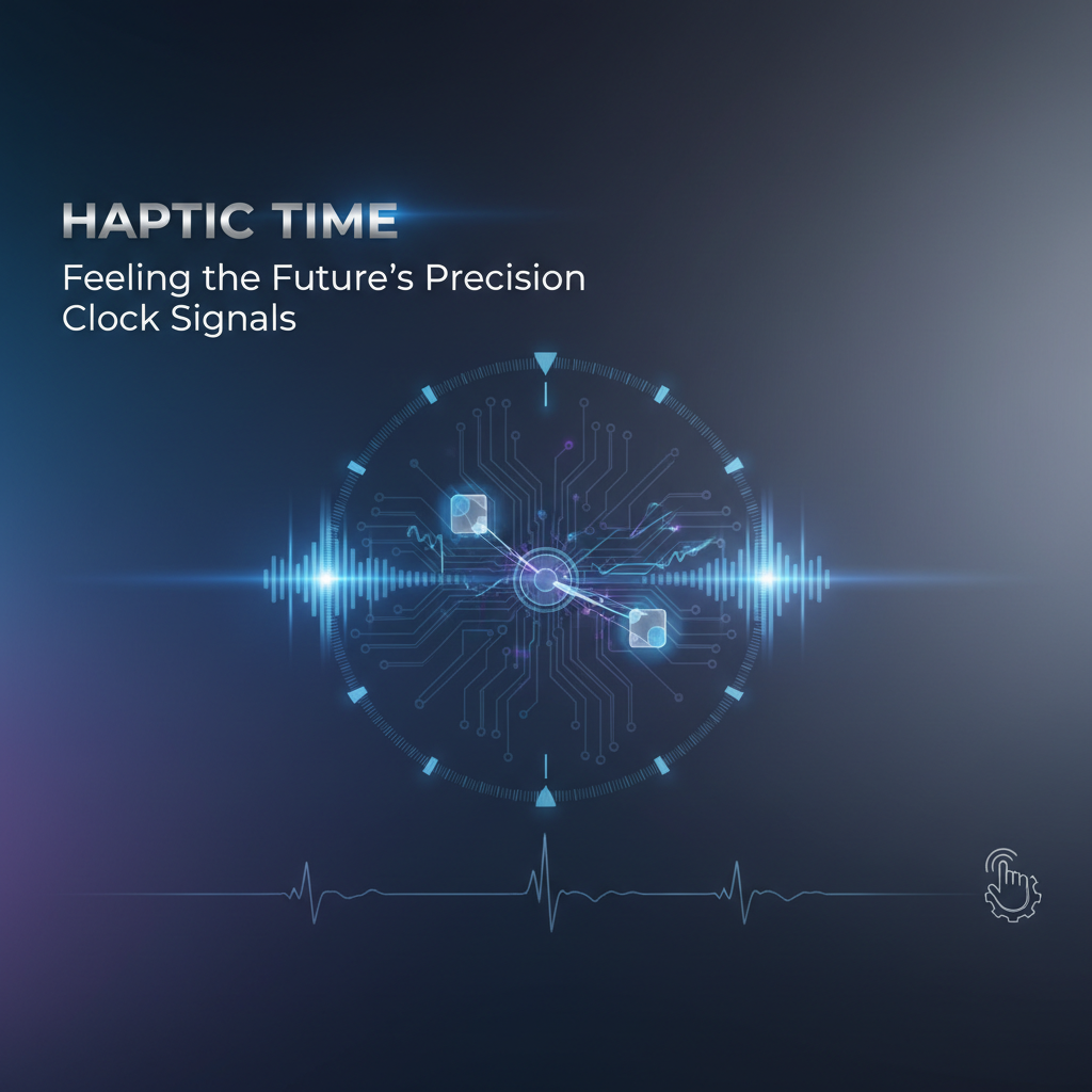 Haptic Time: Feeling the Future's Precision Clock Signals