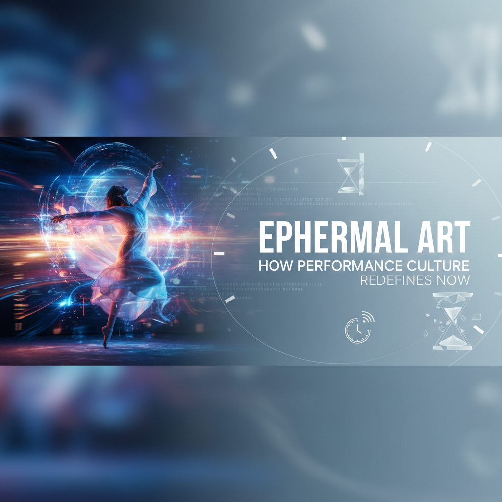Ephemeral Art: How Performance Culture Redefines Now