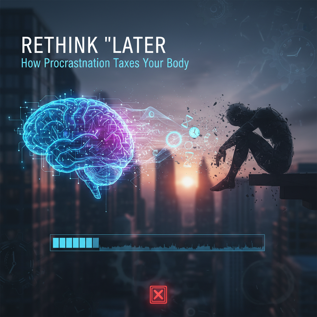 Rethink "Later": How Procrastination Taxes Your Body