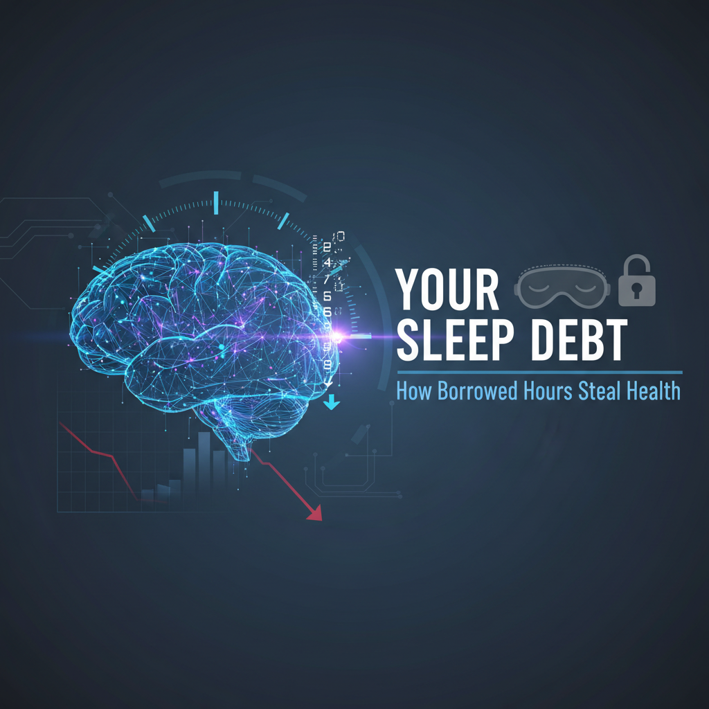 Your Sleep Debt: How Borrowed Hours Steal Health
