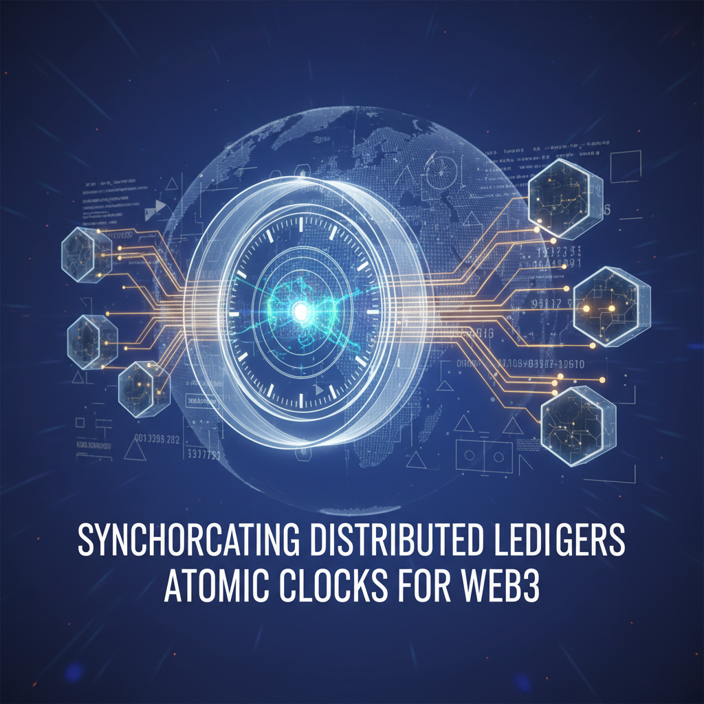 Synchronizing Distributed Ledgers: Atomic Clocks for Web3